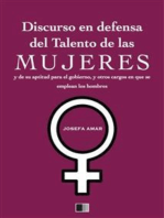 Discurso en defensa del talento de las mujeres