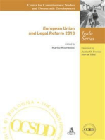 European Union and Legal Reform 2013
