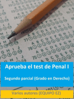 Aprueba el test de Penal I