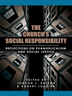The Church's Social Responsibility: Reflections on Evangelicalism and Social Justice