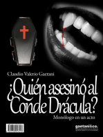 ¿Quien asesinó al Conde Drácula?