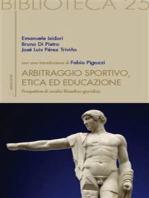Arbitraggio Sportivo, Etica ed educazione