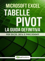 Tabelle Pivot - La guida definitiva