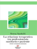 La relazione terapeutica tra professionista sanitario e paziente: "Appunti" di Pedagogia e Andragogia