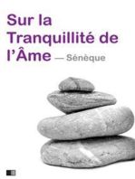 Sur la tranquillité de l’âme