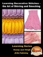 Learning Decorative Stitches: the Art of Shirring and Smocking