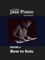 Learn Jazz Piano: book 4: How to solo