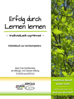 Erfolg durch Lernen lernen - individuell optimal: Arbeitsbuch zur Lernkompetenz