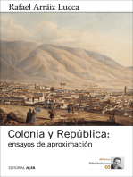 Colonia y República