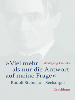 «Viel mehr als nur die Antwort auf meine Frage»: Rudolf Steiner als Seelsorger
