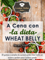 A cena con la dieta Wheat Belly