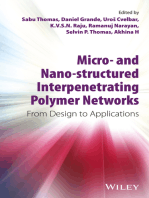 Micro- and Nano-Structured Interpenetrating Polymer Networks: From Design to Applications