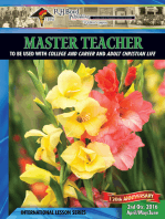 Master Teacher: 2nd Quarter 2016