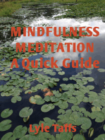 Mindfulness Meditation: A Quick Guide