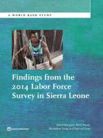 Findings from the 2014 Labor Force Survey in Sierra Leone