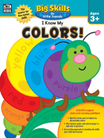 I Know My Colors!, Ages 3 - 5