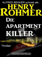 Die Apartment-Killer: Thriller: Alfred Bekker Thriller Edition, #4