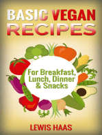 Basic Vegan Recipes