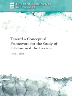 Toward a Conceptual Framework for the Study of Folklore and the Internet