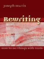 Rewriting: How To Do Things With Texts