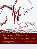 Securing a Place for Reading in Composition: The Importance of Teaching for Transfer
