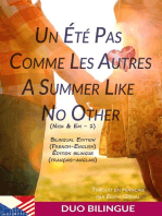 Un été pas comme les autres - A Summer Like No Other (Livre Bilingue