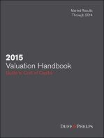 2015 Valuation Handbook: Guide to Cost of Capital
