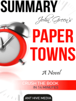 John Green's Paper Towns Summary
