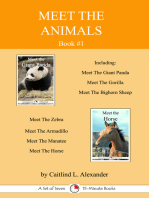 Meet The Animals; Book 1