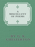 A Miscellany of Poems by G. K. Chesterton