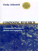 Composing Research: A Contextualist  Paradigm for Rhetoric and Composition
