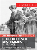 Le droit de vote des femmes en France: Un événement clé passé sous silence