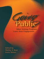 Going Public: What Writing Programs Learn from Engagement