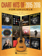 Chart Hits of 2015-2016 for Ukulele: 14 of Today's Hottest Singles