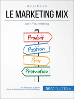 Le marketing mix: Les 4 P du marketing