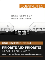 Priorité aux priorités de Stephen R. Covey (Book review): Vers une meilleure gestion de son temps