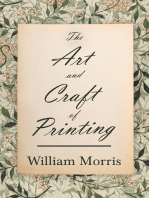 The Art and Craft of Printing