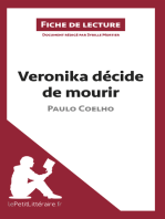 Veronika décide de mourir de Paulo Coelho (Fiche de lecture): Analyse complète et résumé détaillé de l'oeuvre