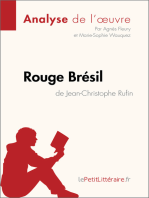 Rouge Brésil de Jean-Christophe Rufin (Analyse de l'œuvre): Analyse complète et résumé détaillé de l'oeuvre
