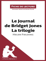 Le Journal de Bridget Jones de Helen Fielding - La trilogie (Fiche de lecture): Analyse complète et résumé détaillé de l'oeuvre
