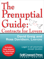 The Prenuptial Guide: Contracts for Lovers