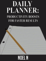 Daily Planner: Productivity Boosts for Faster Results