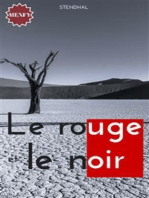 Le rouge et le noir