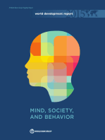 World Development Report 2015: Mind, Society, and Behavior