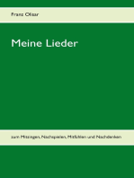 Meine Lieder: zum Mitsingen, Nachspielen, Mitfühlen und Nachdenken