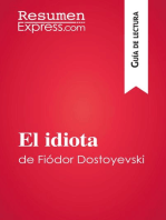 El idiota de Fiódor Dostoyevski (Guía de lectura): Resumen y análisis completo