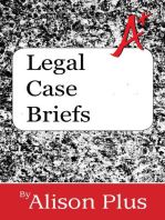 A+ Guide to Legal Case Briefs: A+ Guides to Writing, #8