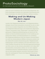 Making and Unmaking Modern Japan: ProtoSociology Volume 32