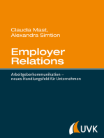 Employer Relations: Arbeitgeberkommunikation – neues Handlungsfeld für Unternehmen