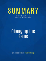 Changing the Game (Review and Analysis of Edery and Mollick's Book)